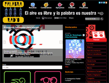 Tablet Screenshot of palabraradio.org